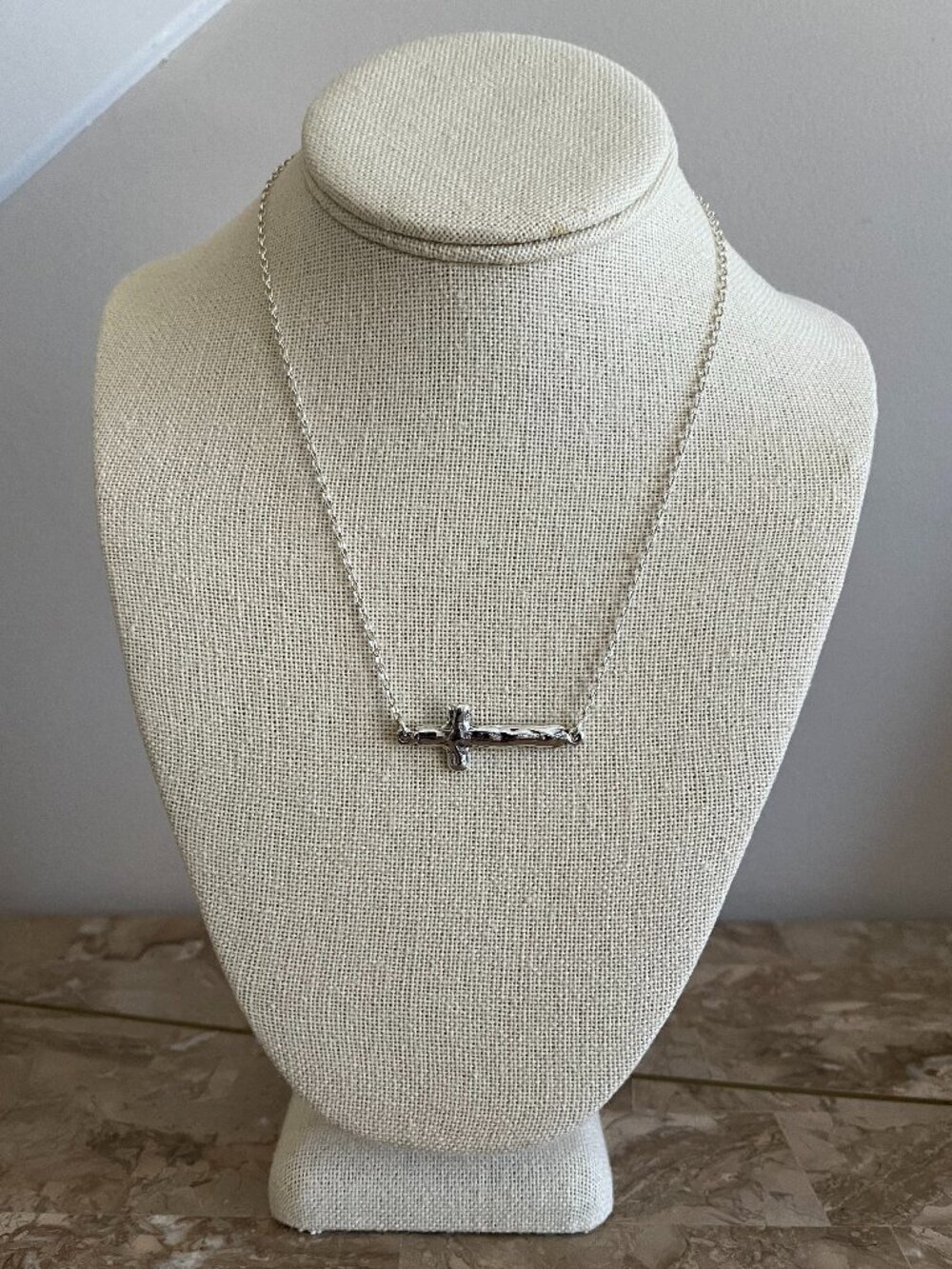 Silpada "Cross My Art" Necklace